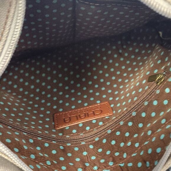 Chala Horse Design Shoulder Bag in Brown and Gray - Picture 7 of 7